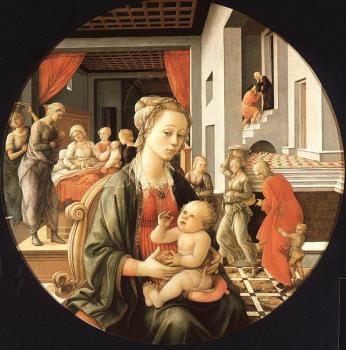 Madonna and Child with Stories of the Life of St. Anne